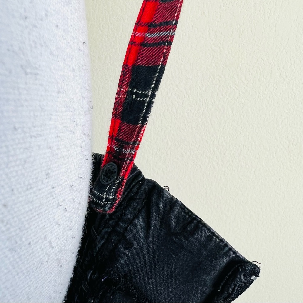ISO TRADE ONLY! Tripp NYC Vintage Red Plaid Tutu Lace Up Dress - Picture 9 of 10